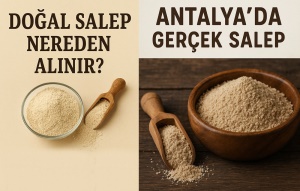 Doğal salep nereden alınır? Antalya’da gerçek salep