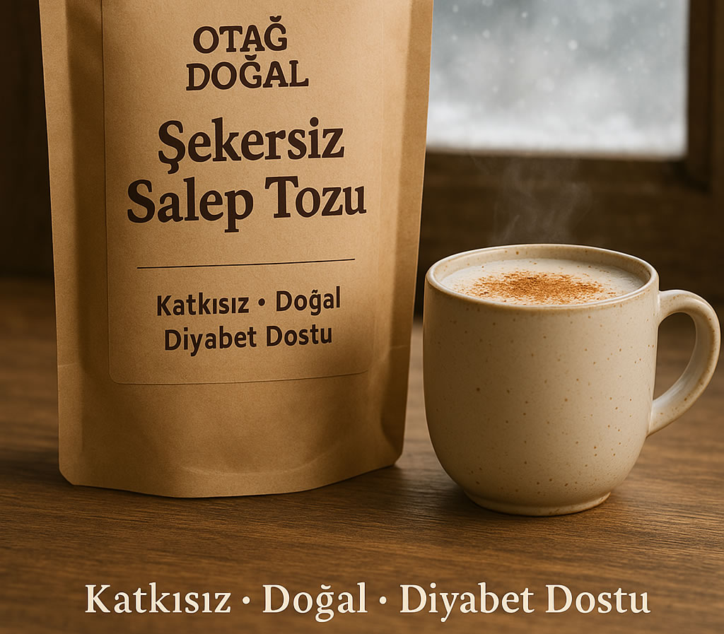 Şekersiz salep tozu