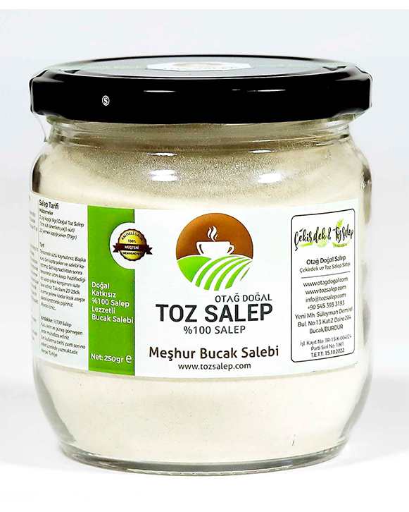 Otağ Doğal Saf Bucak Salebi Katkısız Toz Salep 250 Gr