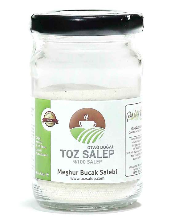 Otağ Doğal Saf Bucak Salebi Katkısız Toz Salep 50 Gr